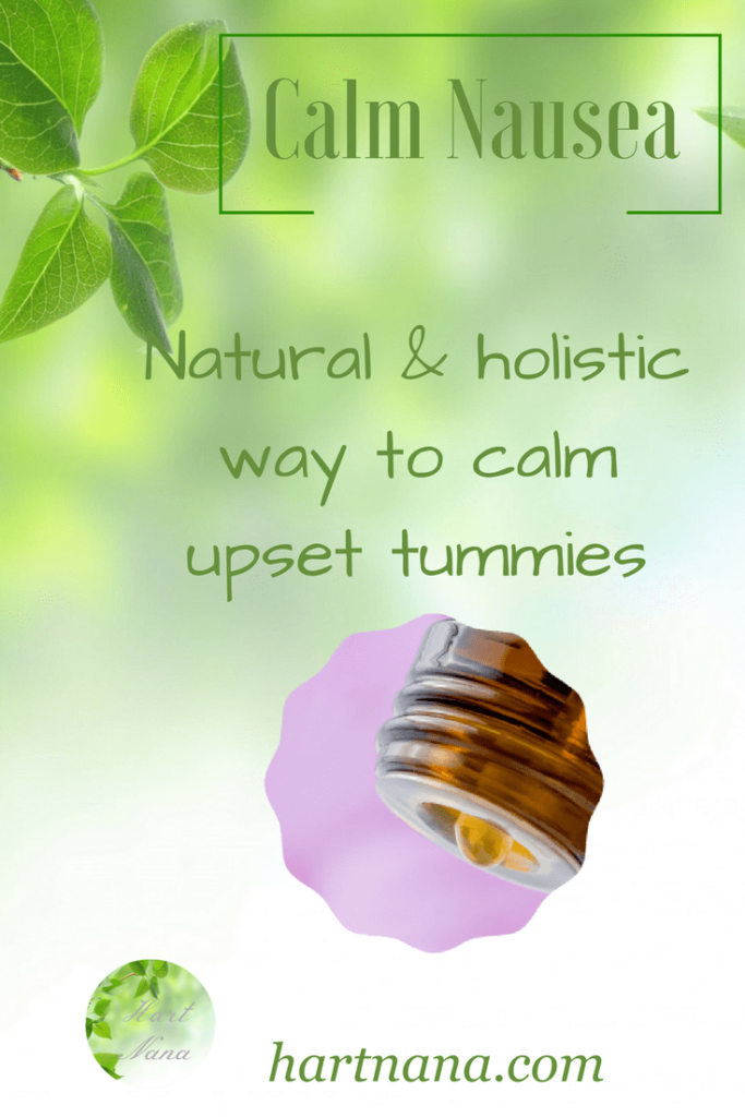 calm upset stomach with essential oils