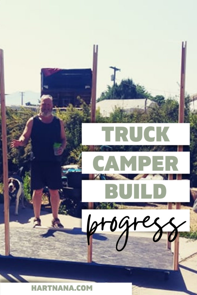 part two of the diy truck camper build